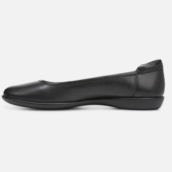 Naturalizer Flexy Leather Black Ballet Flats - Picture 11 of 16